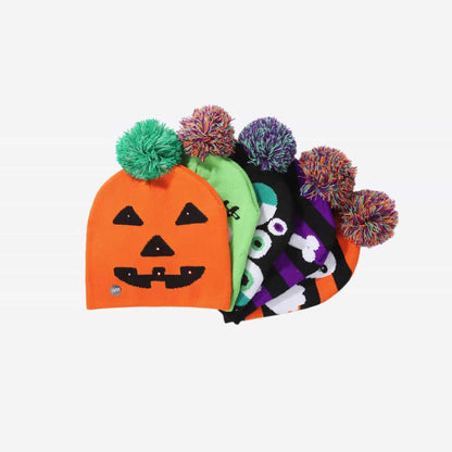 Halloween Light-Up Beanie One Size CLOTHING, SHOES & ACCESSORIES by Trendsi | BlingxAddict