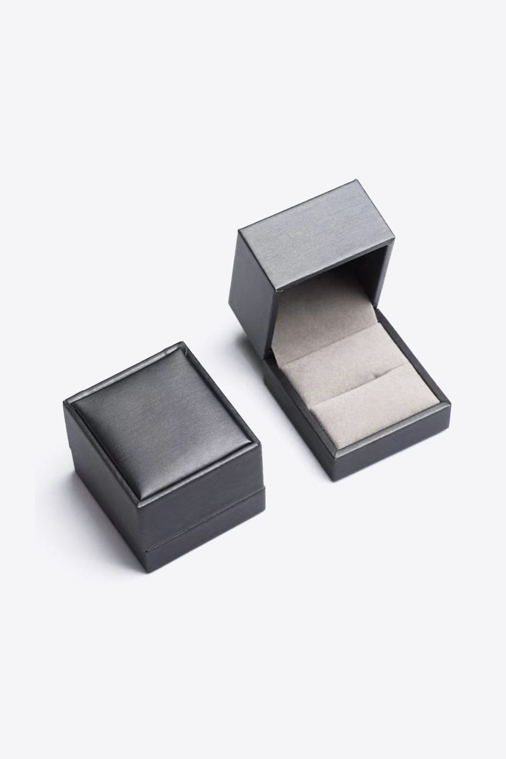 3 Carat Moissanite Three-Layer Ring Silver by Trendsi | BlingxAddict