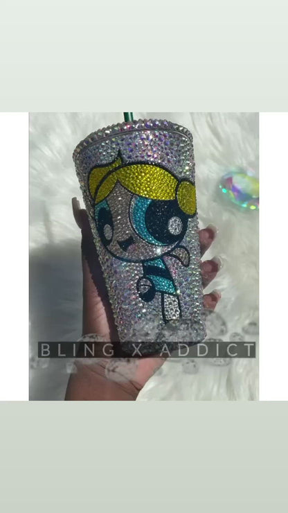 Personalized Custom Crystal Bling Cup