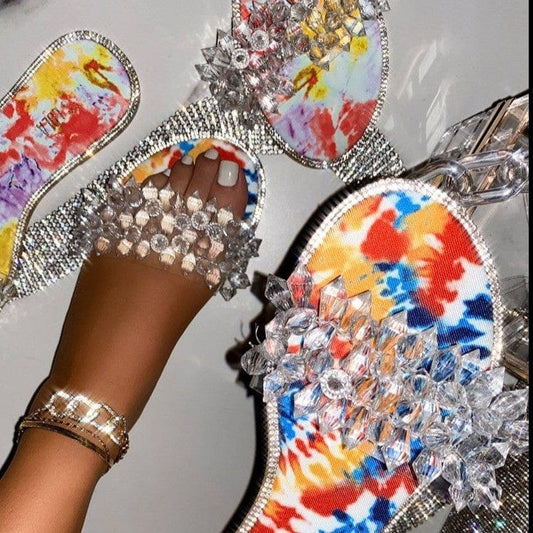'Angel Ice' Sandals Shoes by Bling Addict | BlingxAddict