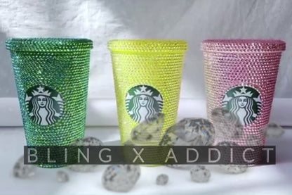‘Milky Way’ Jelly Bling Starbucks Tumbler Cup