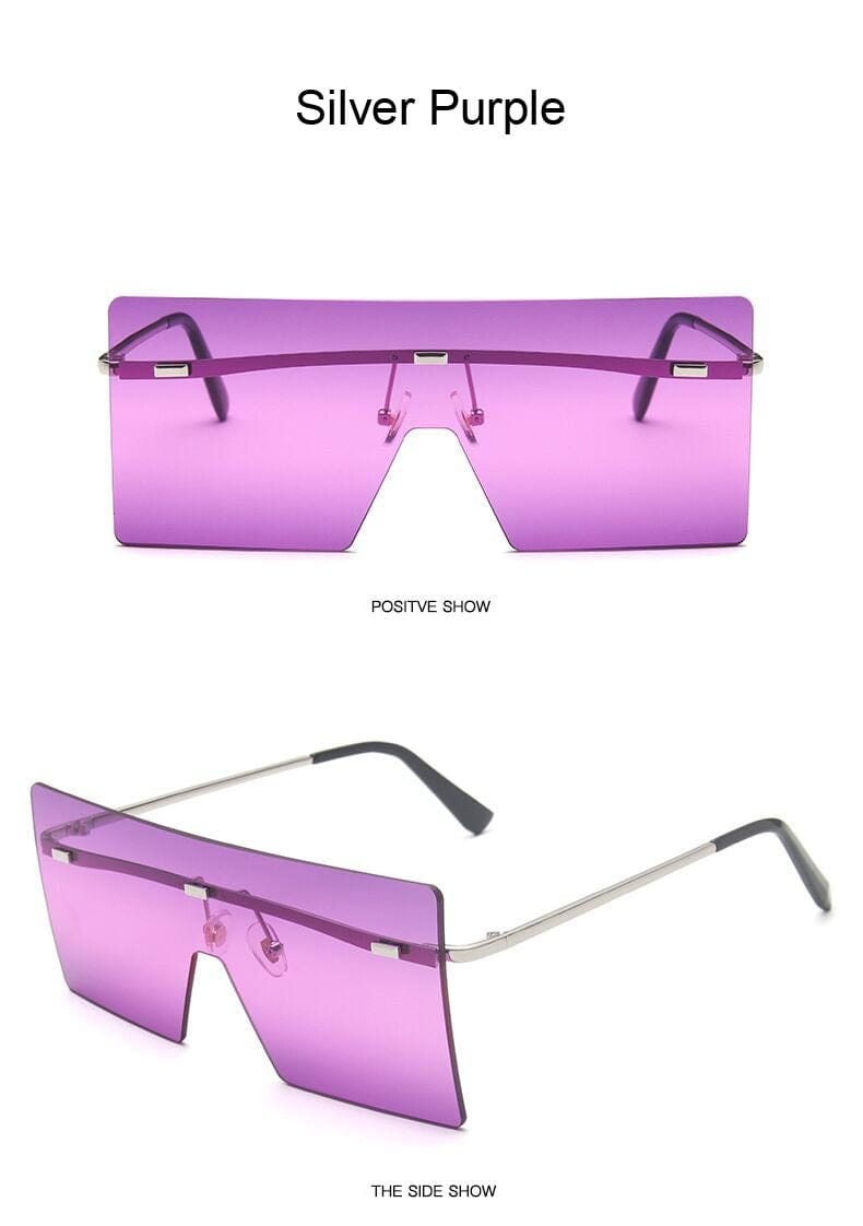 'Candy Shade' Vintage Oversized Square Sunglasses by BlingxAddict | BlingxAddict