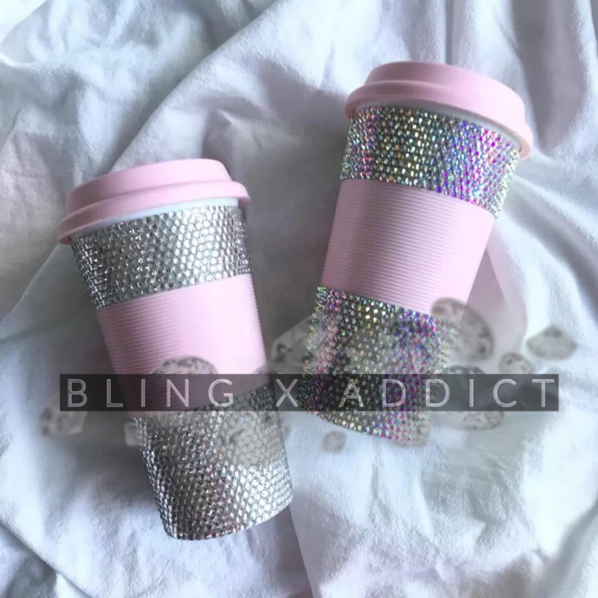 Crystal Bling Coffee Mug Cup by BlingxAddict | BlingxAddict