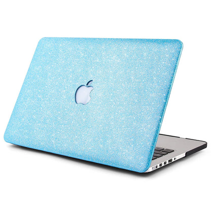 Crystal Glitter Apple MacBook Laptop Shell Case MacBook Air 11" (A1465/A1370) Blue Computer Covers & Skins by Amazon | BlingxAddict