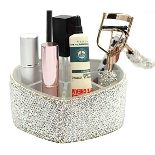 ‘Crystal Heart’ Cosmetic Storage Beauty by Bestbling | BlingxAddict
