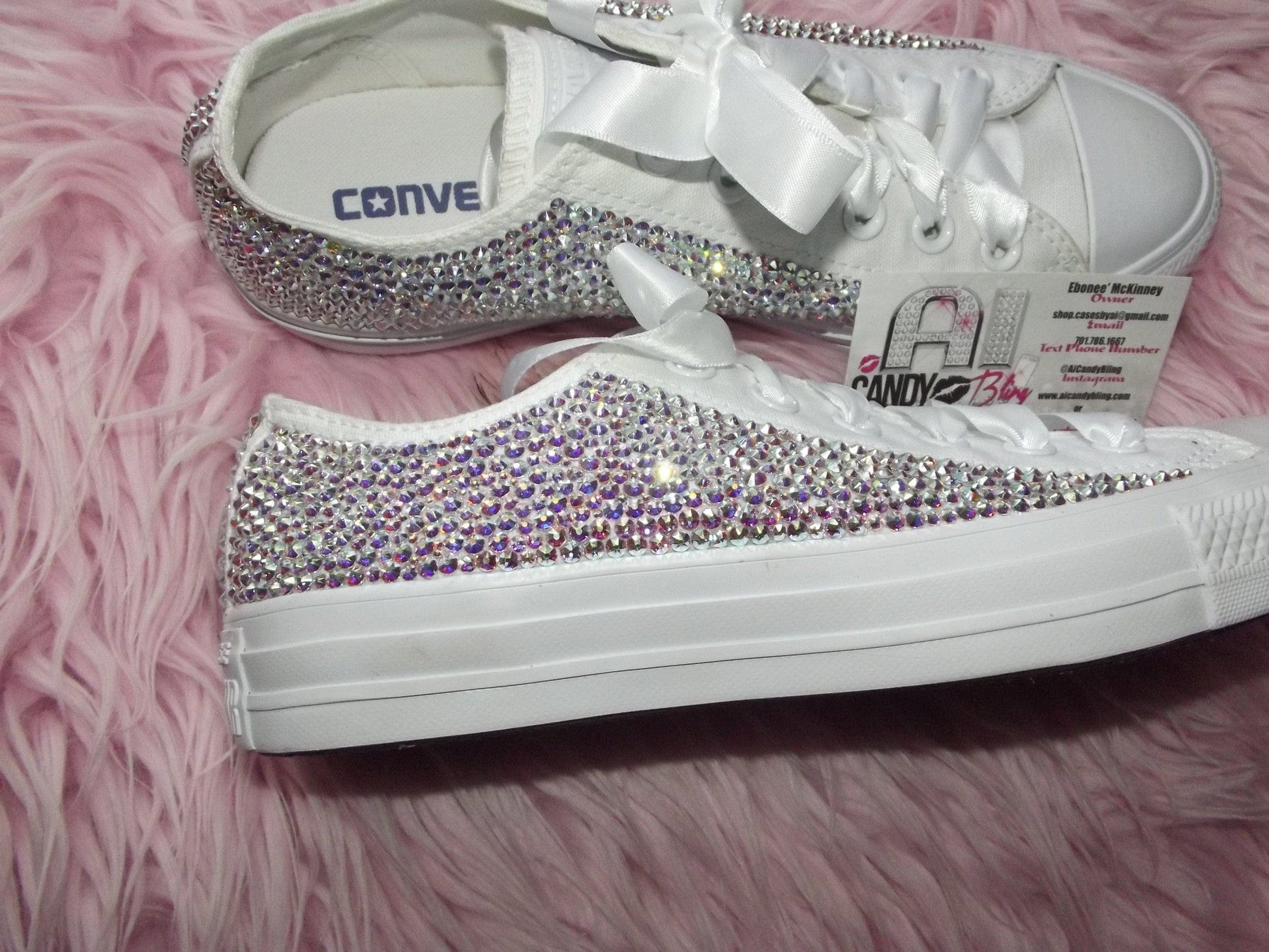 crystalized sneakers
