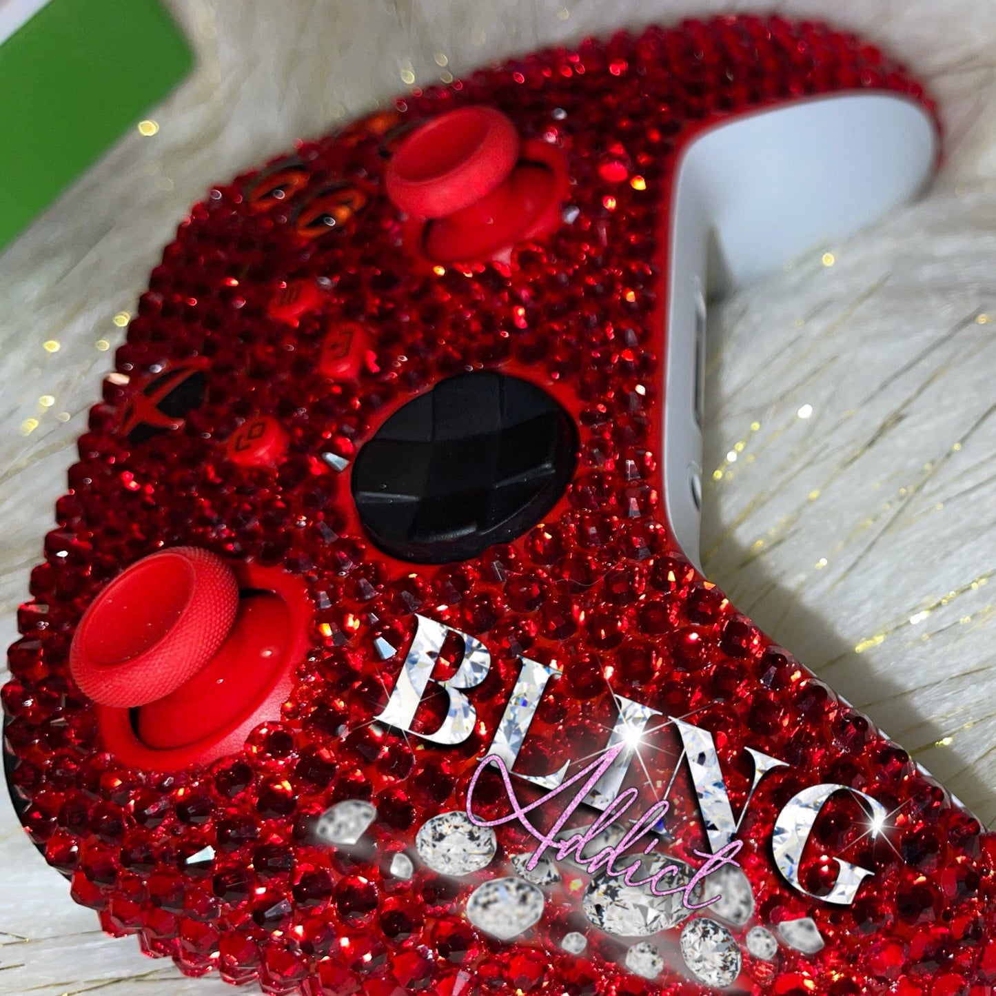 Crystal Xbox Wireless Controller Video Game Console Accessories by Bling Addict | BlingxAddict