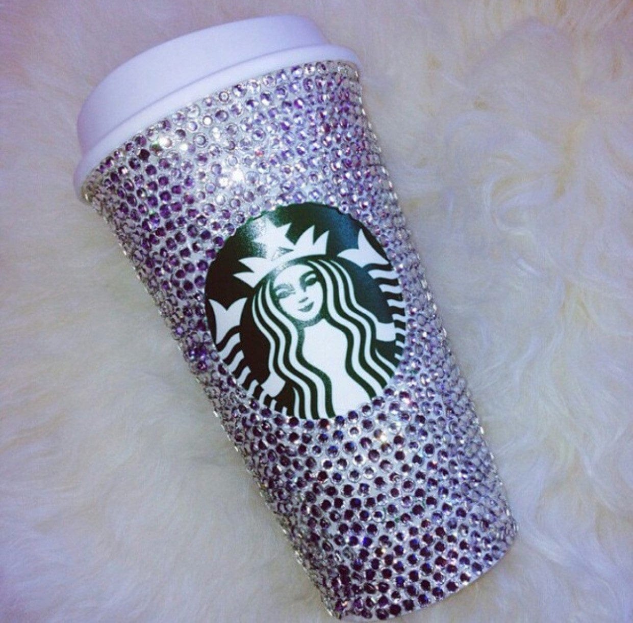Crystalized Starbucks Hot Drink Cup Tumblers by bling addict | BlingxAddict