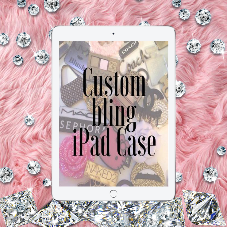 Custom Made iPad Bling Case iPad Case by Ai Candy Bling | BlingxAddict
