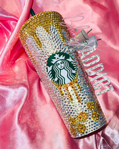 Design: Winnie The Pooh Starbucks Bling Tumbler Cup by Bling Addict | BlingxAddict
