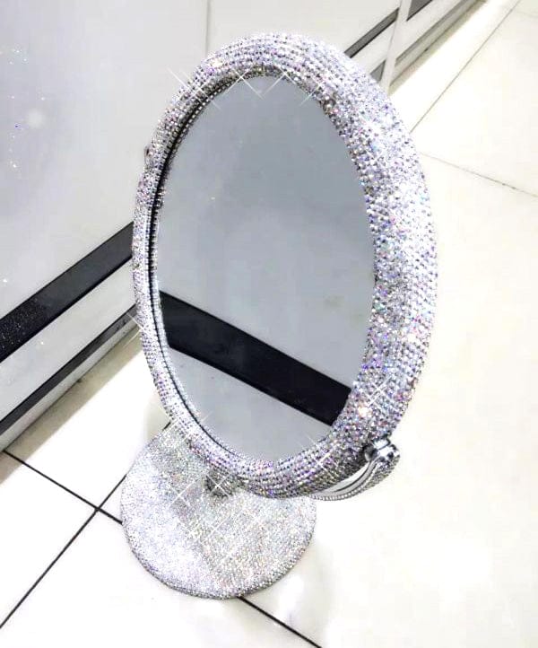 Diamond Makeup Mirror by Bling Addict | BlingxAddict