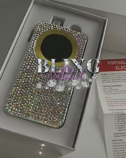 Bedazzled Crystal Portable Charging Nail E-File