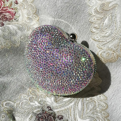 'Glass Heart' Crystal Clutch Arts & Crafts by Bling Addict | BlingxAddict