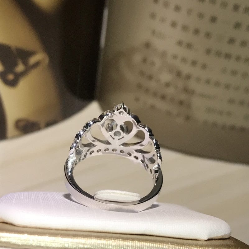 'I Am The Queen of Hearts' Sterling Silver Ring by Bling Addict | BlingxAddict