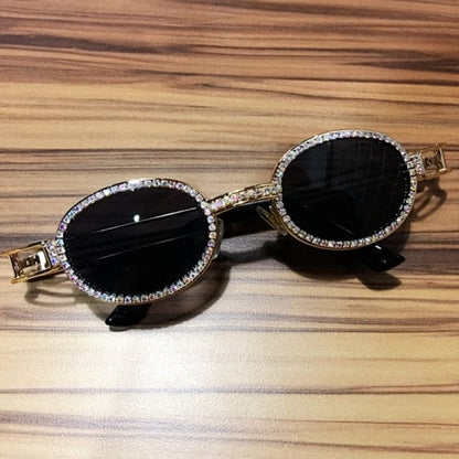 'In The 80s' Retro Round Fashion Glasses Black Sunglasses by Bling Addict | BlingxAddict