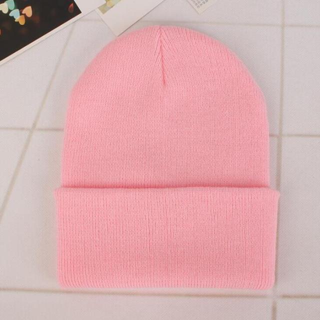 'Lit Vibes' Beanie Light Pink Accessories by Bling Addict | BlingxAddict