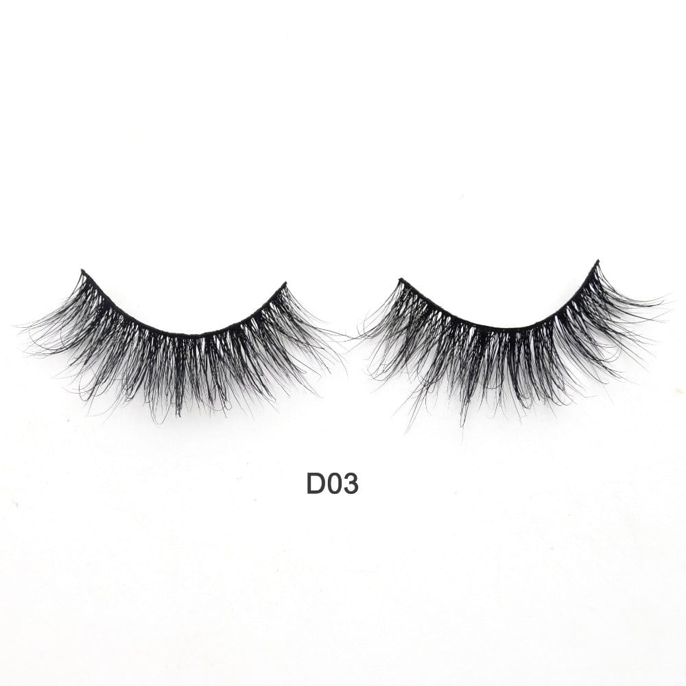 Mink False Eyelashes D Series D3 by Divine Couture | BlingxAddict