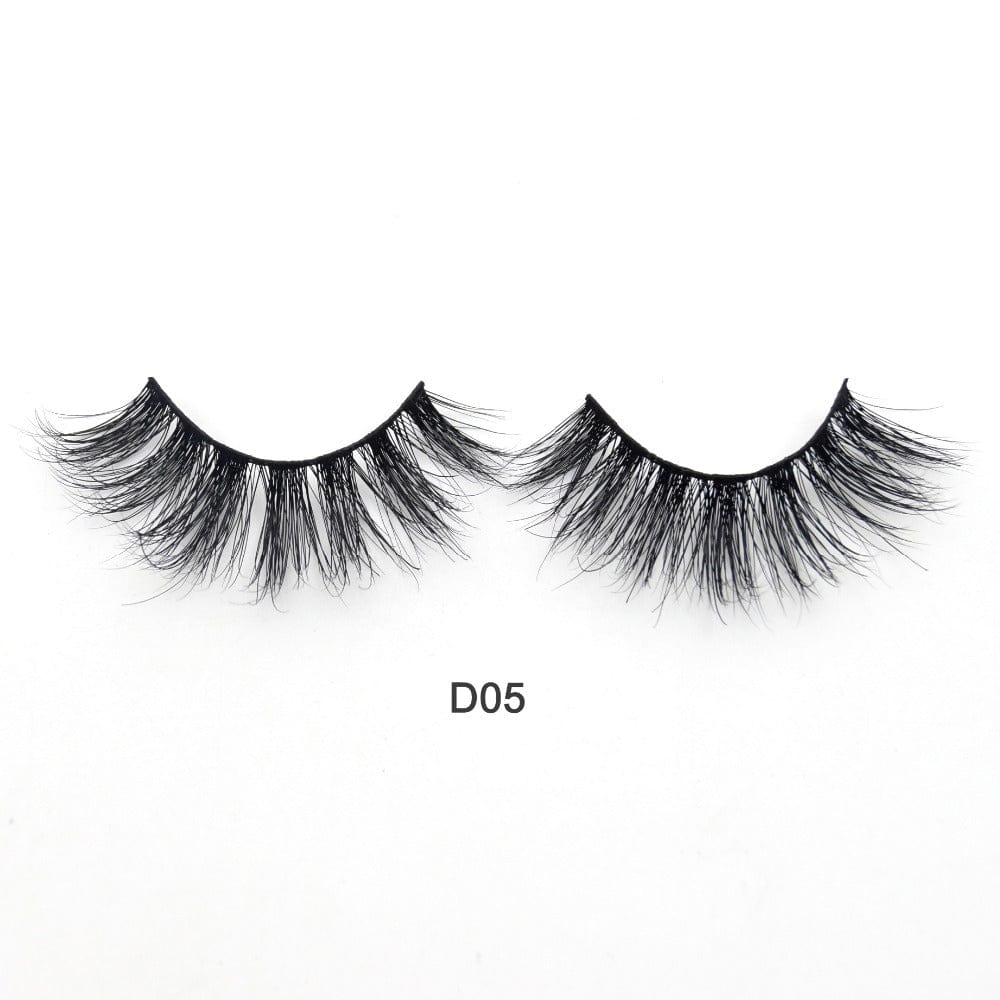 Mink False Eyelashes D Series D5 by Divine Couture | BlingxAddict