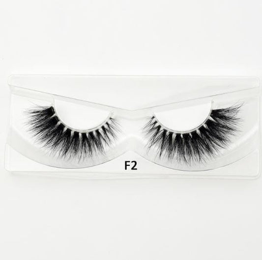 Mink Flase Eyelashes F Series by Divine Couture | BlingxAddict