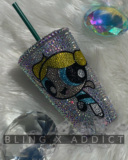 Customized Crystal Bling Cup by Bling Addict | BlingxAddict