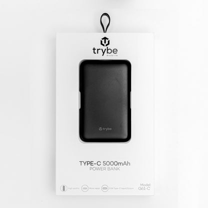 Powerbank - 5000mAh Dual USB-A + USB-C G61-C Cellphones & Telecommunications - Mobile Phone Accessories - Power Bank by Trybe Mobile | BlingxAddict
