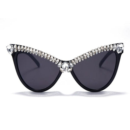 'Pretty Wings' Oversized Diamond Sunglasses 3 United States by Bling Addict | BlingxAddict
