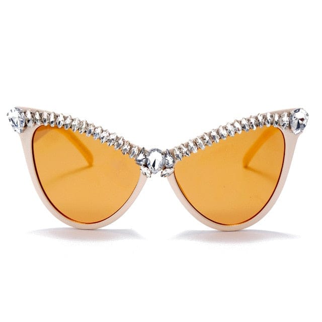 'Pretty Wings' Oversized Diamond Sunglasses 5 United States by Bling Addict | BlingxAddict