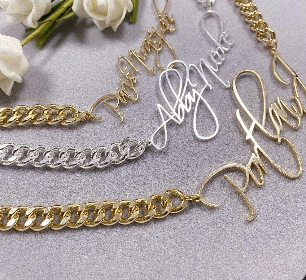 'Queen Tingz' 8mm Cuban Chain Necklace by Bling Addict | BlingxAddict