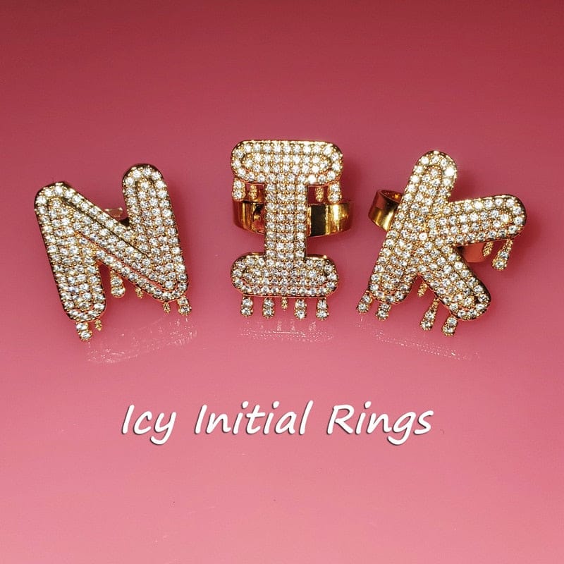 ‘See My Drip’ Adjustable Rings Rings by Bling Addict | BlingxAddict