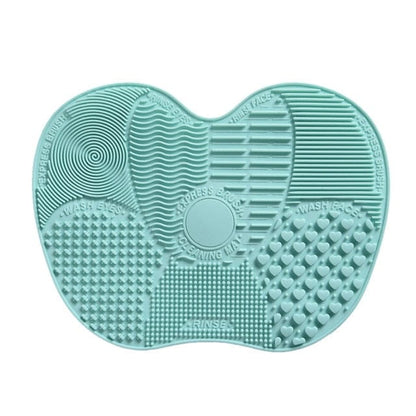 Silicone Makeup Brush Cleaning Mat Aqua Make Up by Divine Couture Creations | BlingxAddict