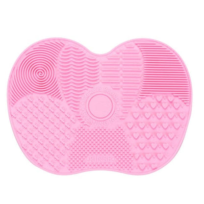Silicone Makeup Brush Cleaning Mat Light Pink Make Up by Divine Couture Creations | BlingxAddict