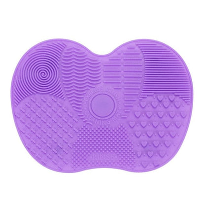 Silicone Makeup Brush Cleaning Mat Purple Make Up by Divine Couture Creations | BlingxAddict