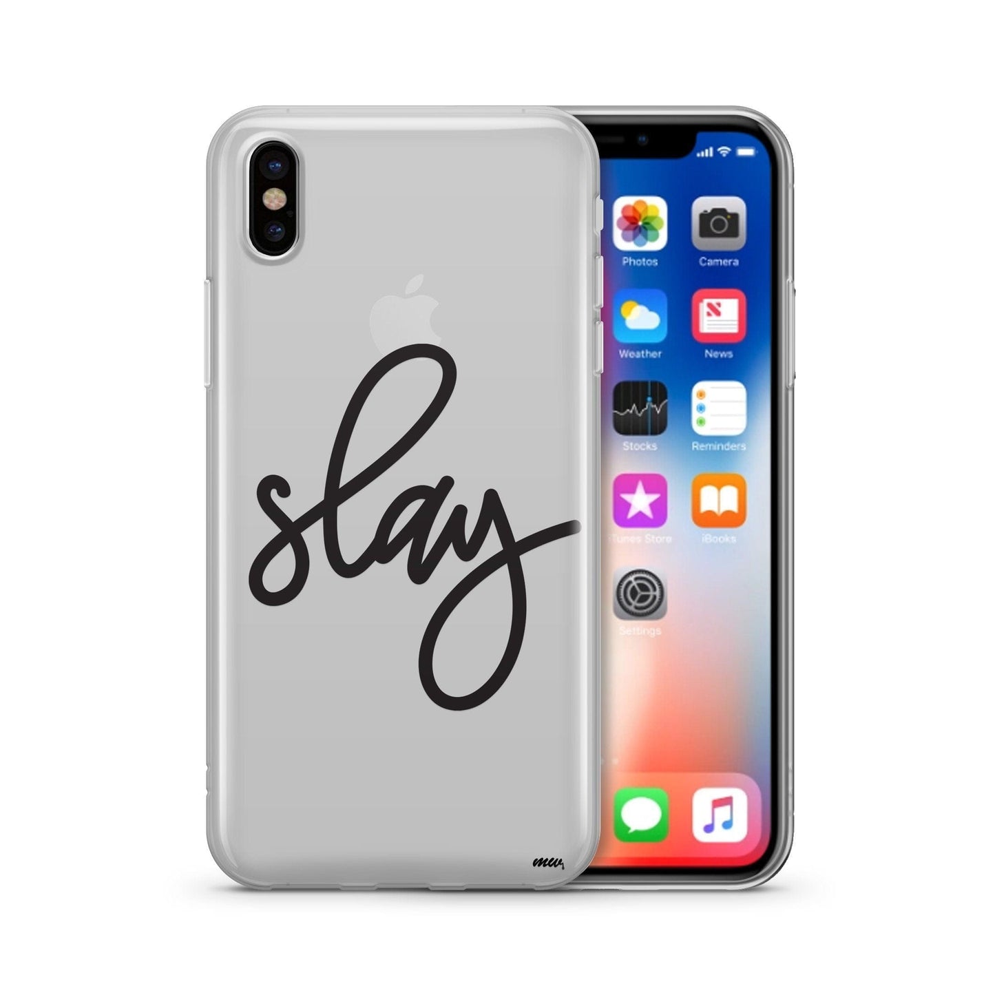 Simple Slay - Clear Case Cover Consumer Electronics by milkyway cases | BlingxAddict