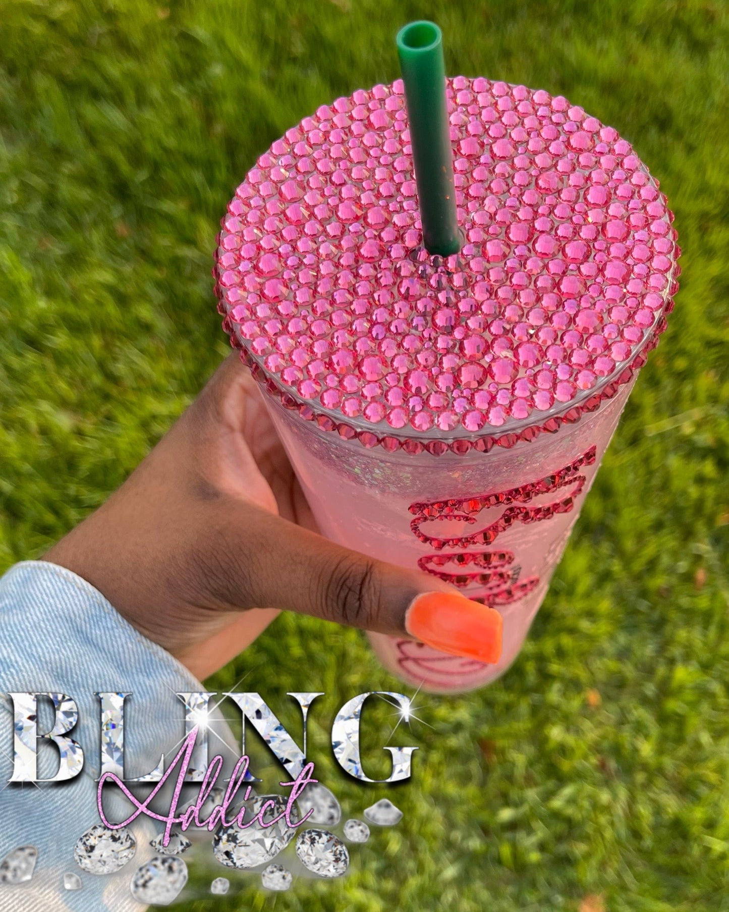 Starbucks Glitter Snow Globe Tumbler Cup Tumblers by Bling Addict | BlingxAddict