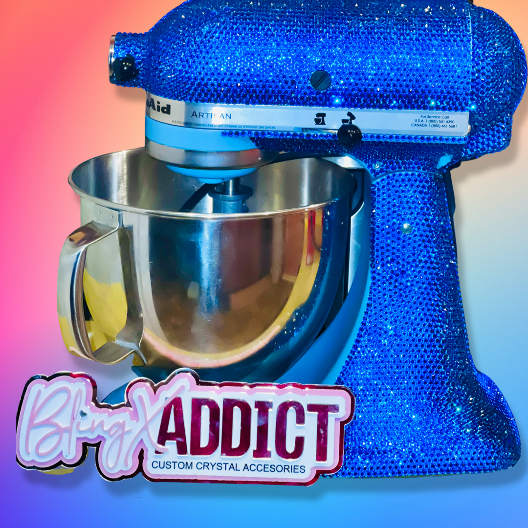 Swarovski Crystal Bling KitchenAid® Artisan® 5 qt. Tilt-Head Stand Mixer Kitchenaid mixer by BlingxAddict | BlingxAddict