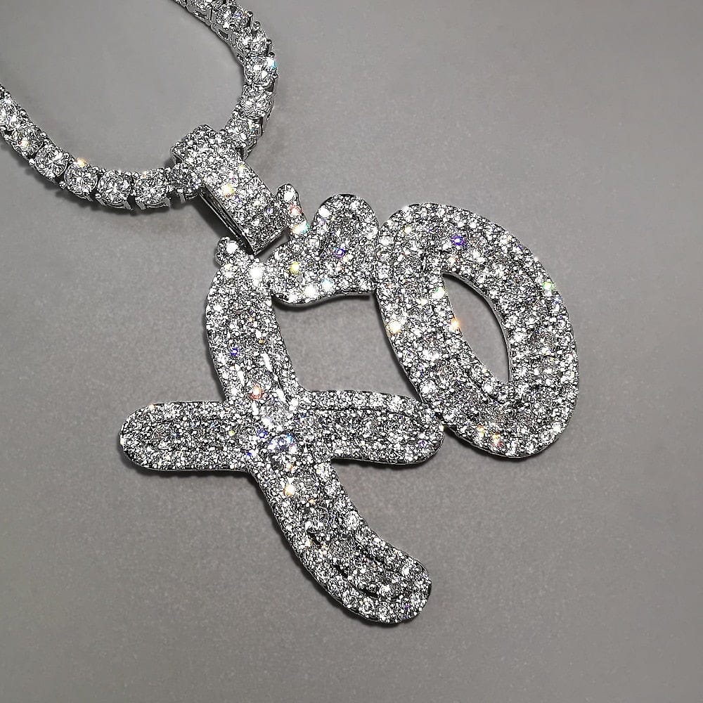 'XOXO, GG' Crystal Necklace Necklaces by Bling Addict | BlingxAddict